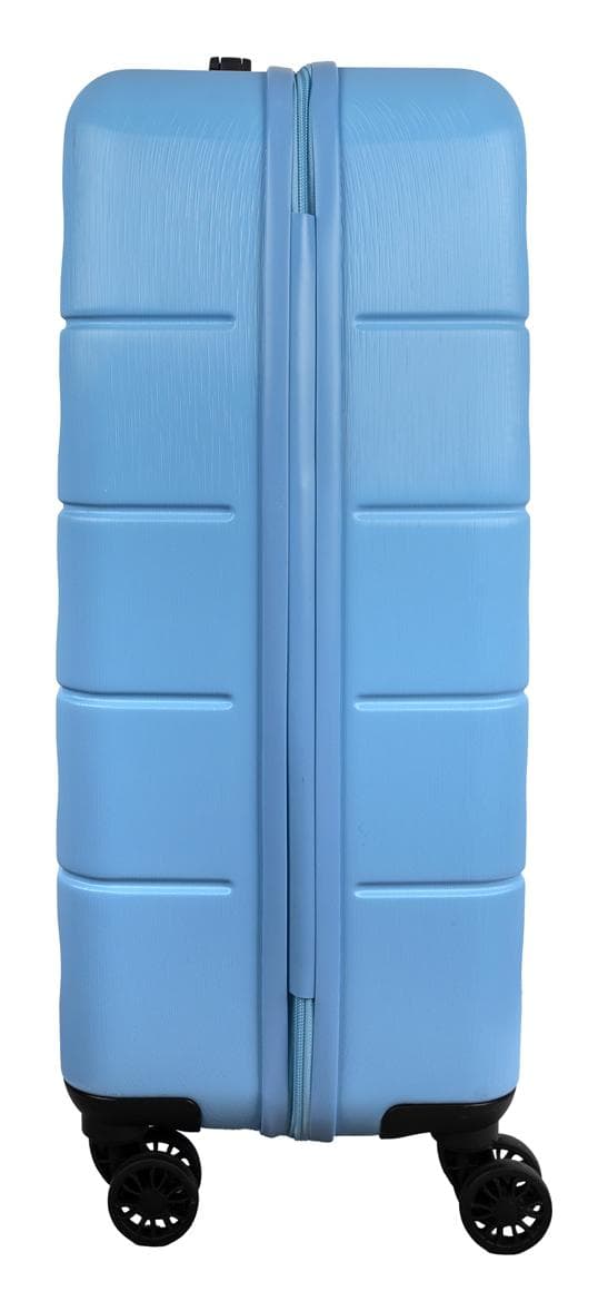 Střední skořepinový kufr Skyline Goomera 4w M Blue 4