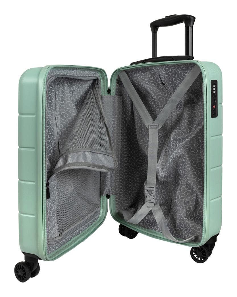 Kufr do letadla 55x40x20 Skyline Goomera 4w S Green 5