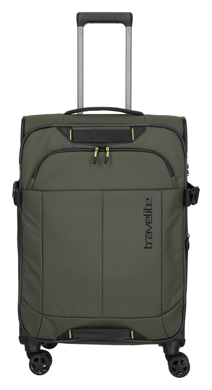 Střední textilní kufr na kolečkách Travelite Briize M Khaki