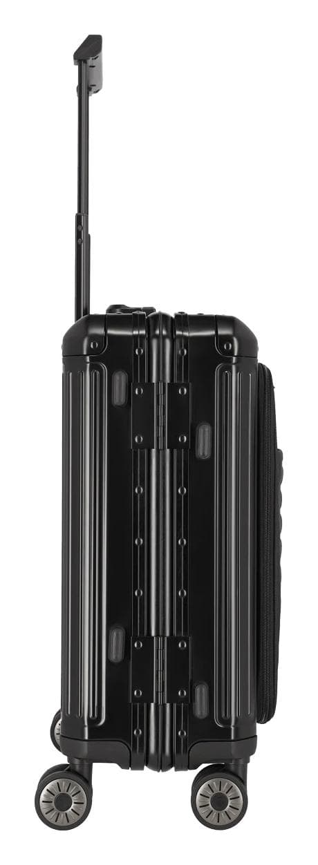 Hliníkový kufr Travelite Next 4w S Front pocket Black 5