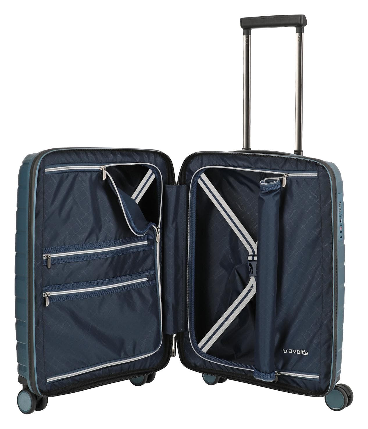 Kufr do letadla 55x40x20 Travelite Air Base S Ice blue 4
