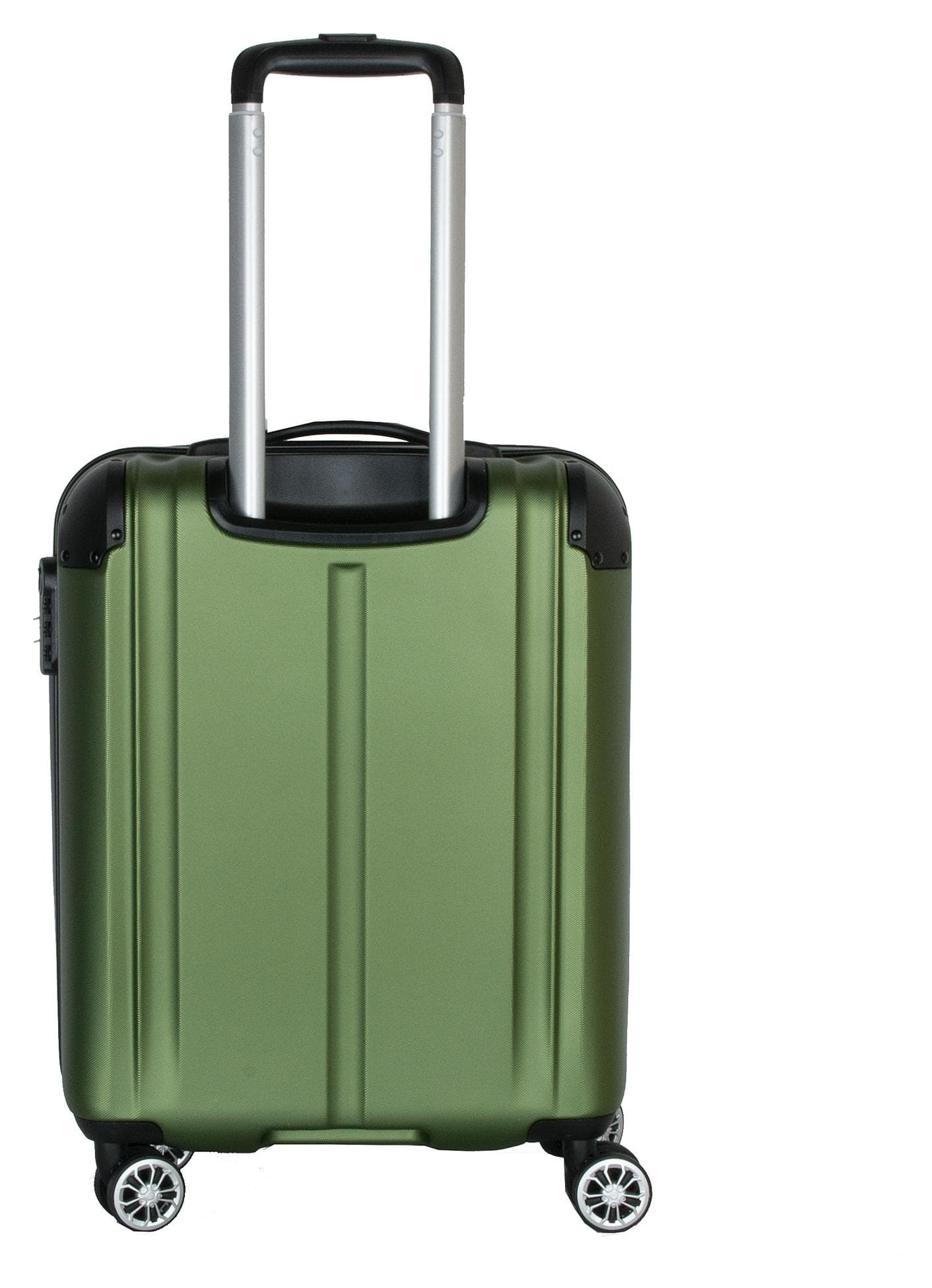 Kufr do letadla 55x40x20 Travelite City 4w S Green 4