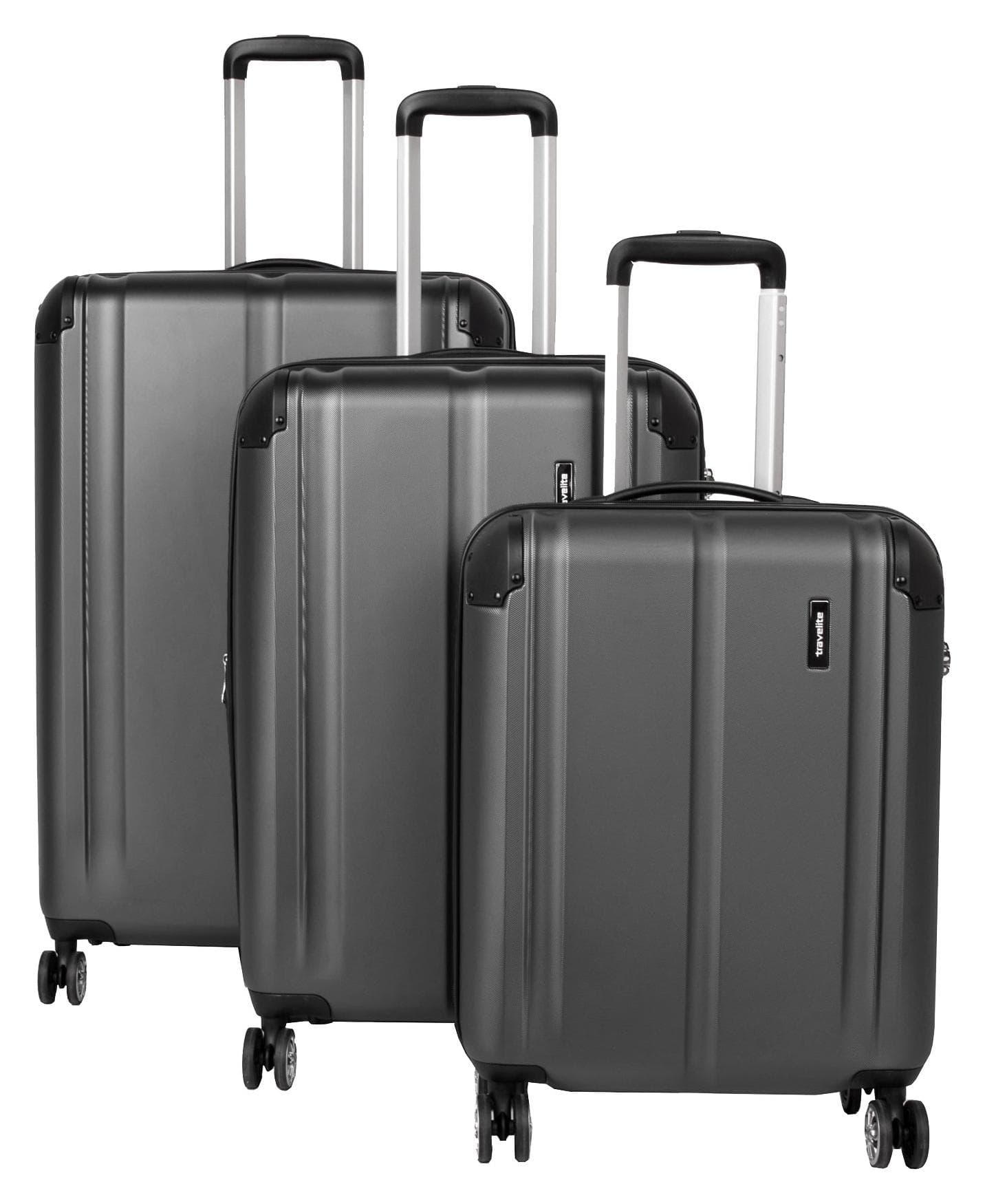 Sada cestovních kufrů Travelite City 4w S,M,L Anthracite 2
