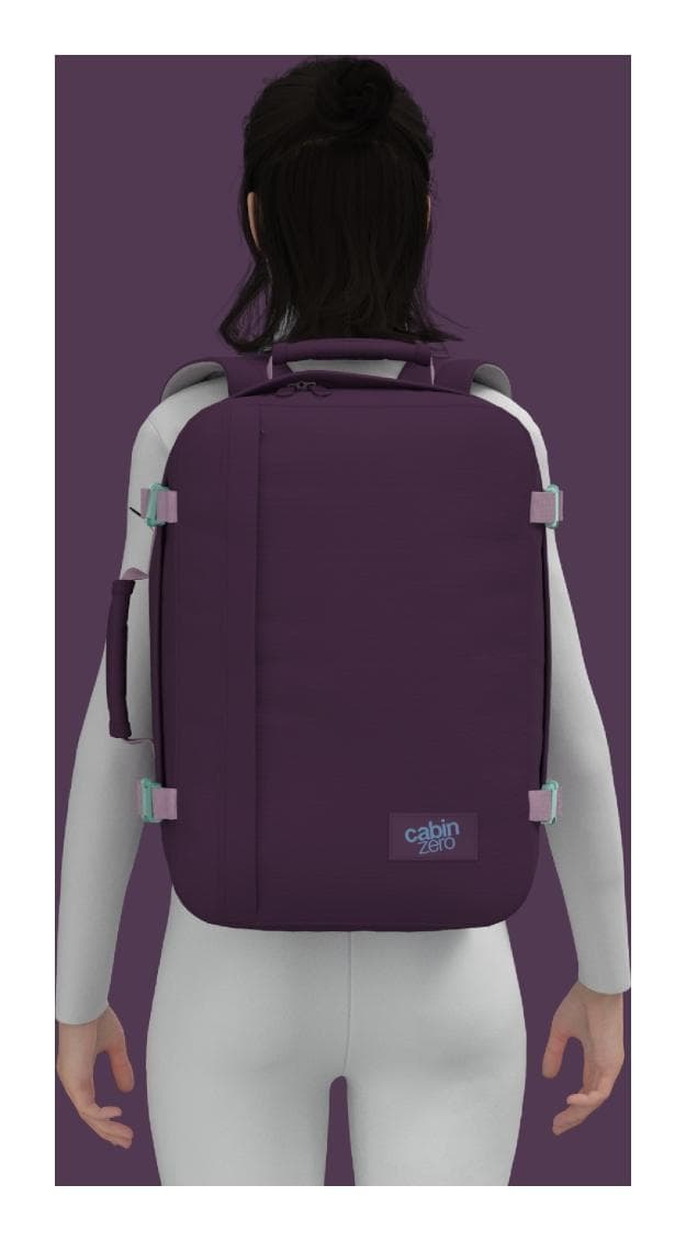 Cestovní batoh do letadla Cabinzero Classic 36L Midnight purple 5