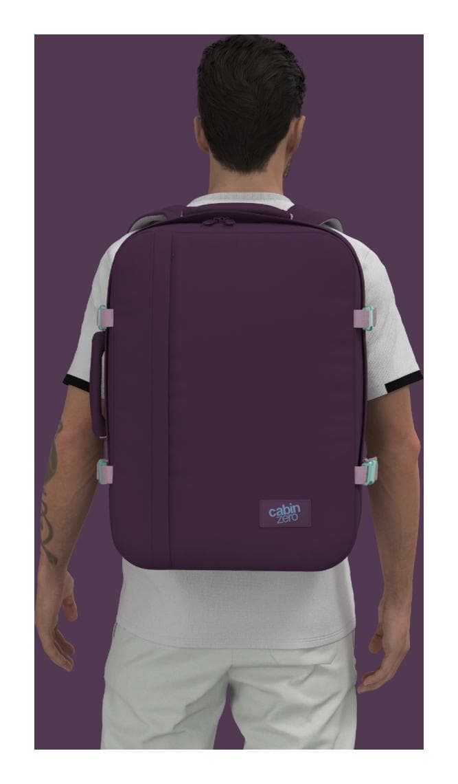 Cestovní batoh do letadla CabinZero Classic 44L Midnight purple 6