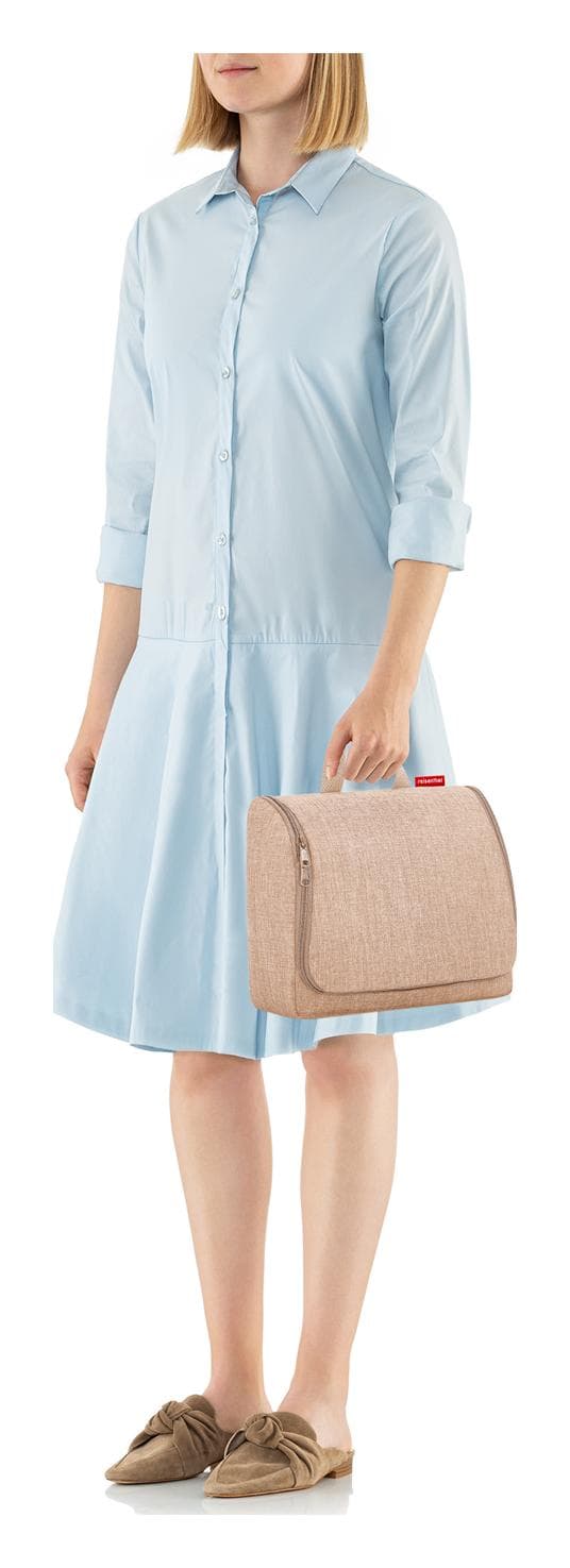 Toaletní taška Reisenthel Toiletbag XL Twist Coffee 3