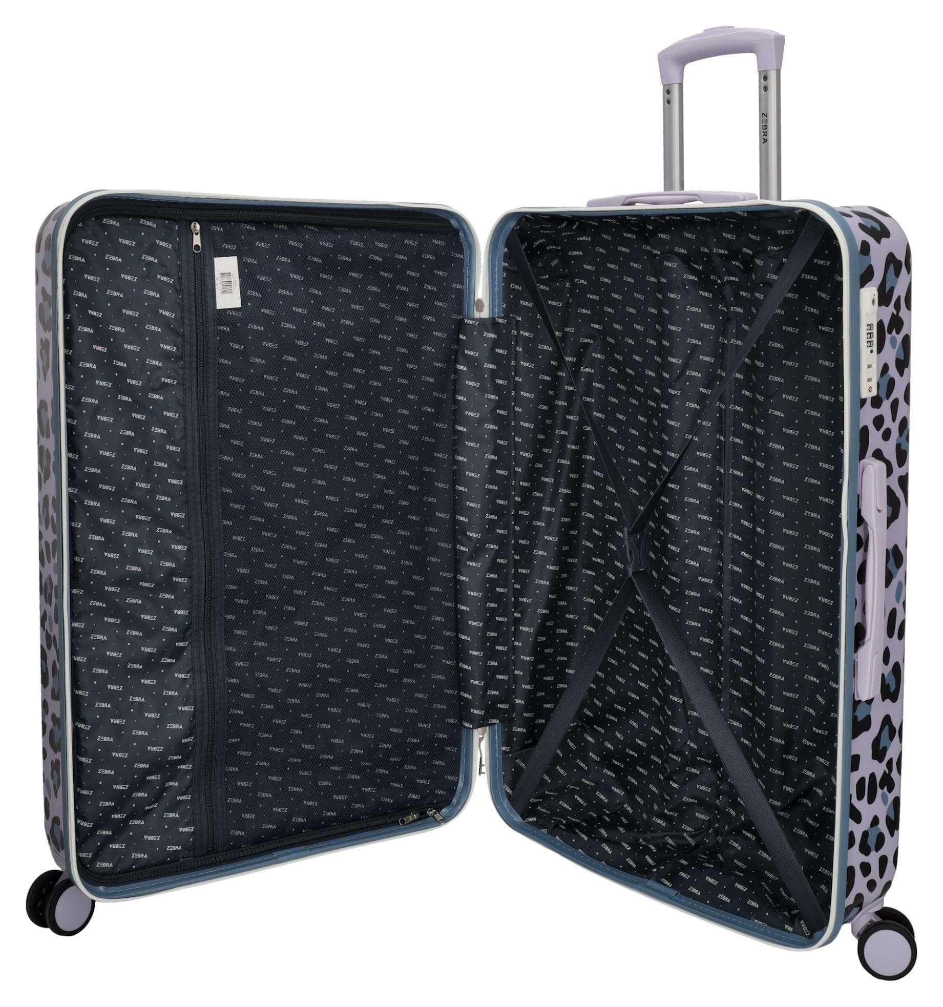 Velký cestovní kufr na kolečkách Zebra Travel 21493 L Panter 5