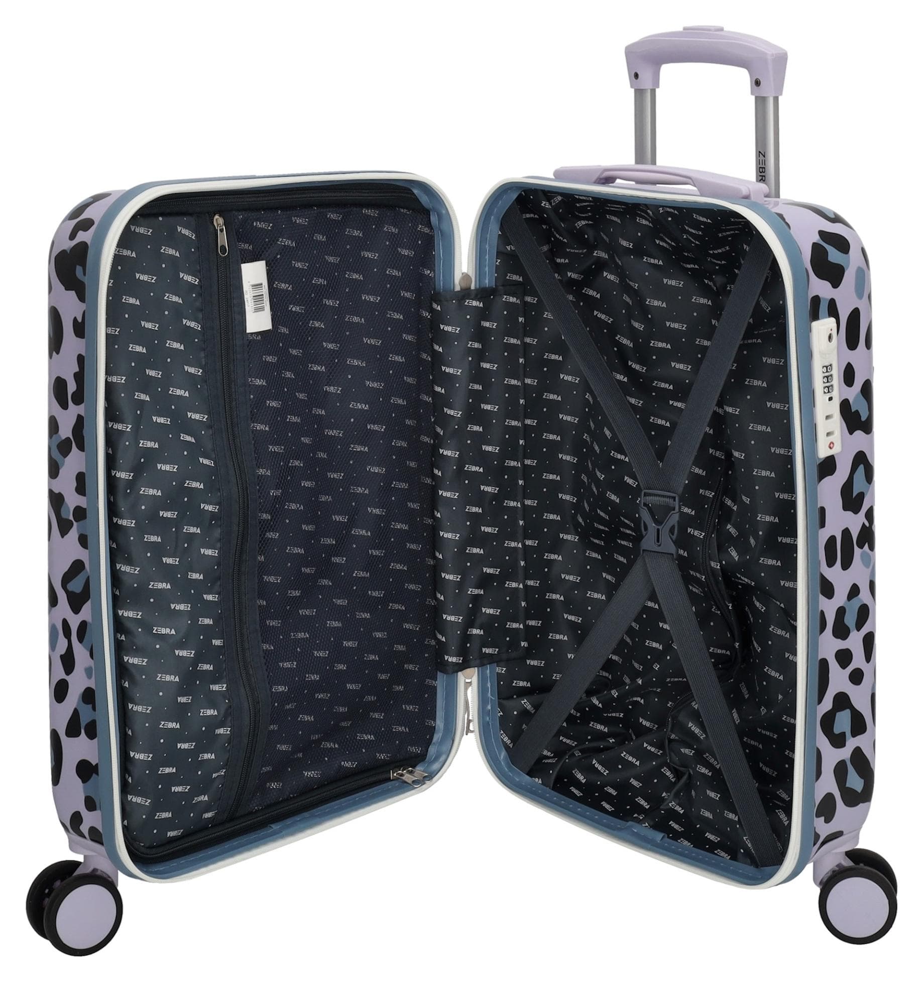 Palubní kufr Zebra Travel 21493 S Panter 5