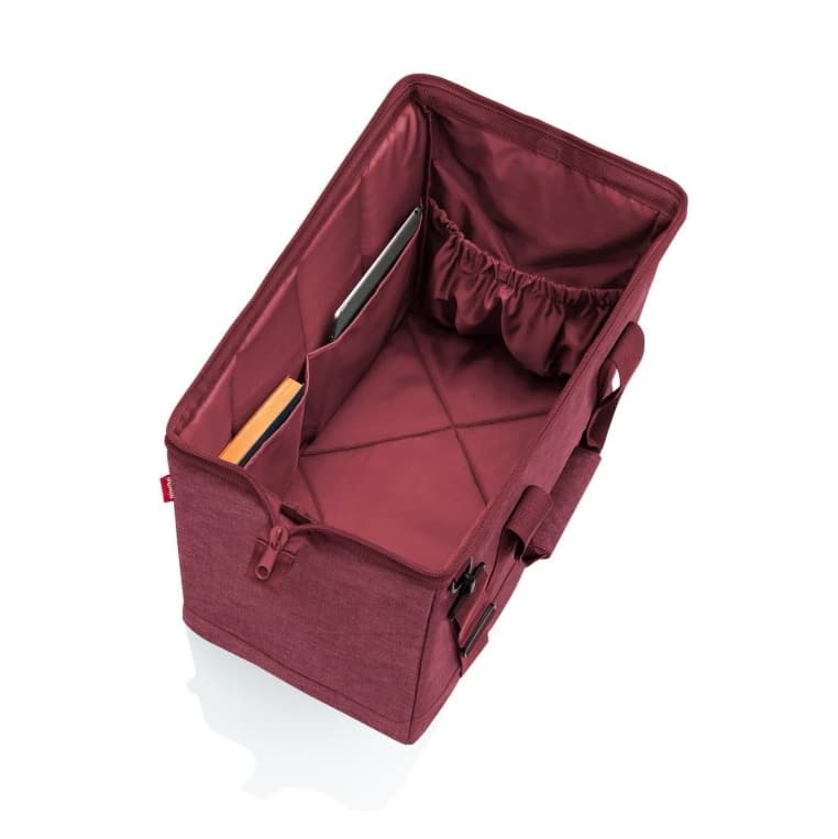 Reisenthel Allrounder L twist maroon elegantní dámská cestovní taška MT3104 5