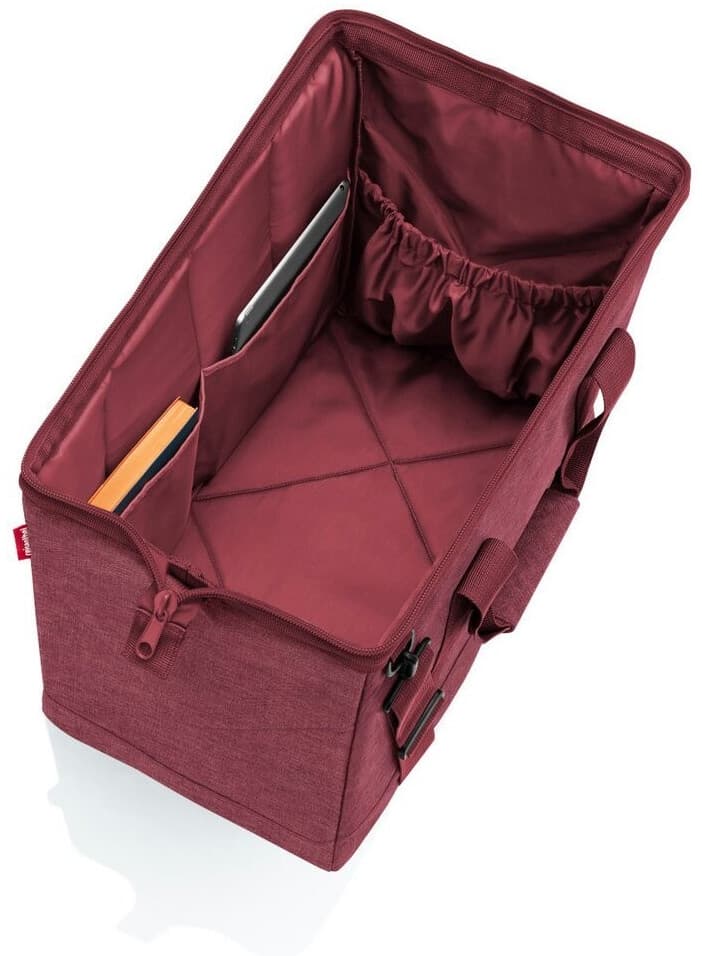 Elegantní dámská cestovní taška Reisenthel Allrounder M twist maroon MS3104 bordová 6