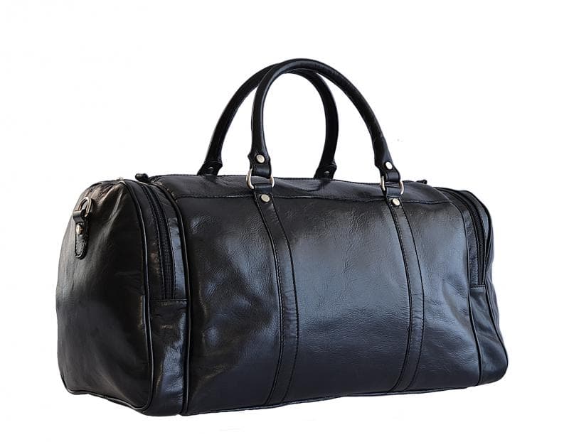 Giglio leather kožená cestovní taška 0429 černá 4