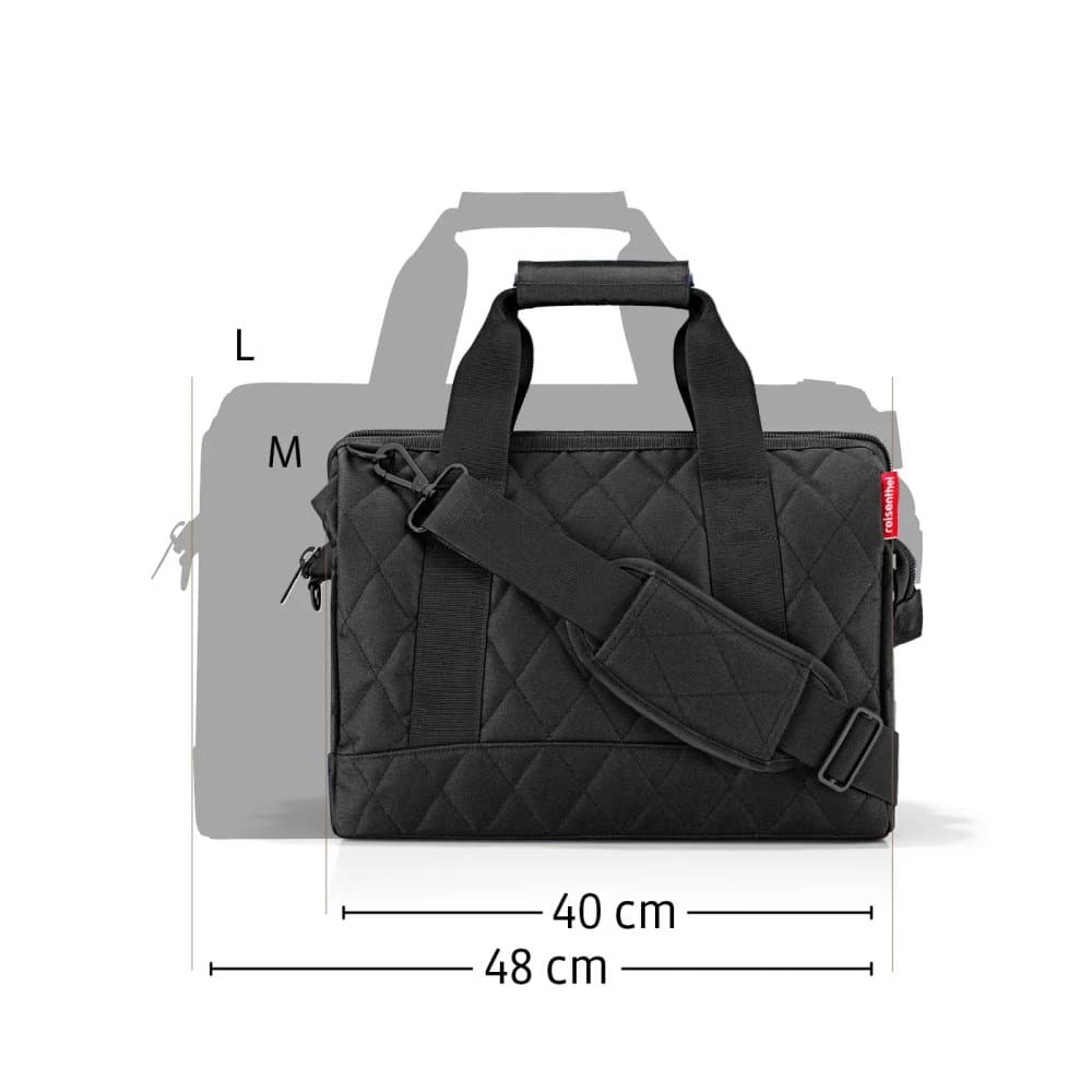 Cestovní taška Reisenthel Allrounder M bouclé black 18L MS7094 4