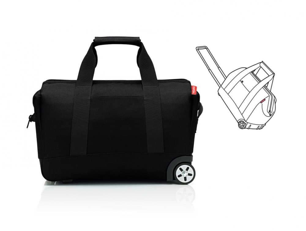 Cestovní taška na kolečkách allrounder trolley black MP7003 2