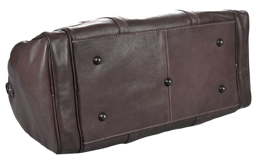 Giglio leather Kožená cestovní taška 0429 tmavě hnědá 4