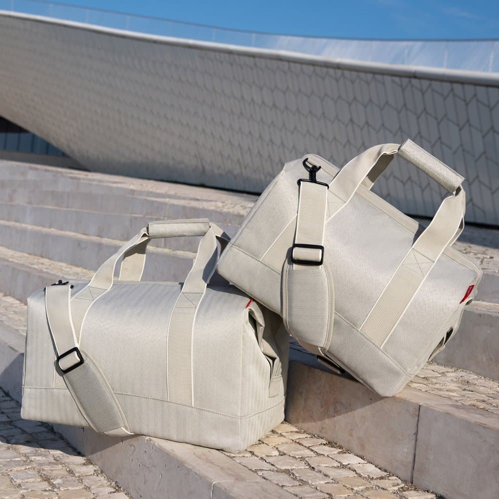 Reisenthel Allrounder L Herringbone Sand MT6049 - cestovní taška 30 l 2