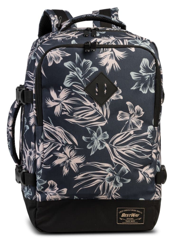Bestway Cabin pro Small 20 L 40290-5016 tmavě modrý/natur batoh do letadla 40 x 25 x 20 cm 5