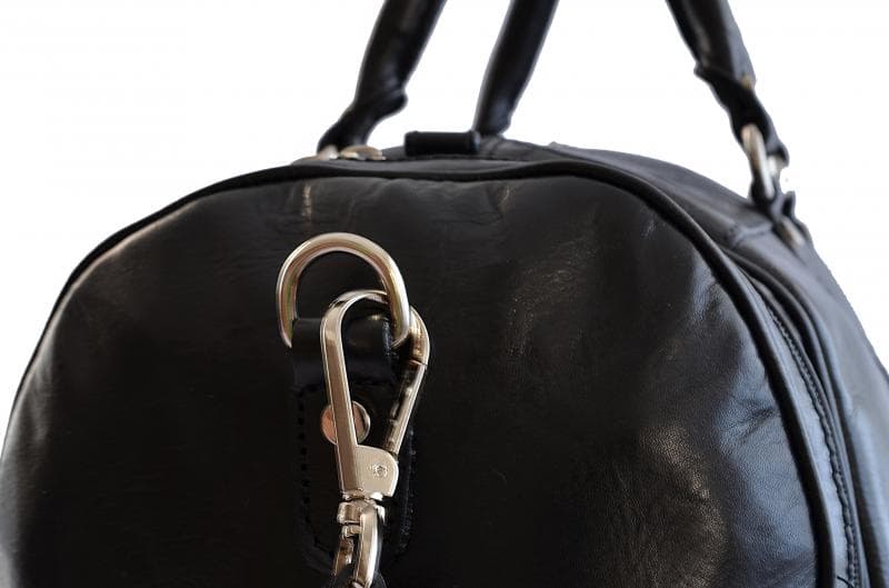 Giglio leather kožená cestovní taška 0429 černá 5