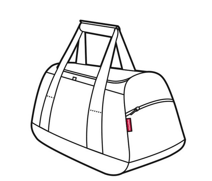 Cestovní taška přes rameno Reisenthel Activitybag Black MX7003 2