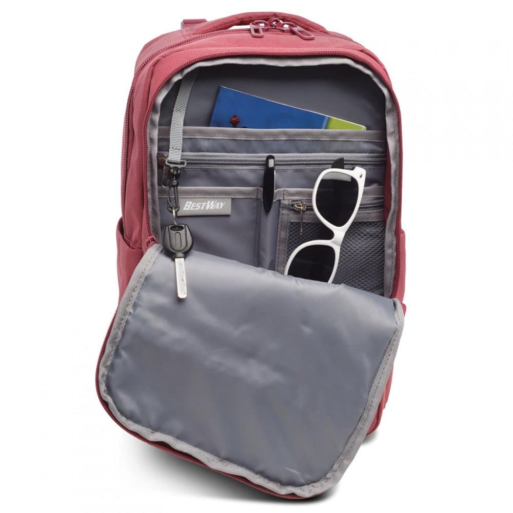 Bestway Cabin Pro Ultimate Small batoh 40326-4700 40 x 24 x 20 cm 20 L tmavě růžový 3