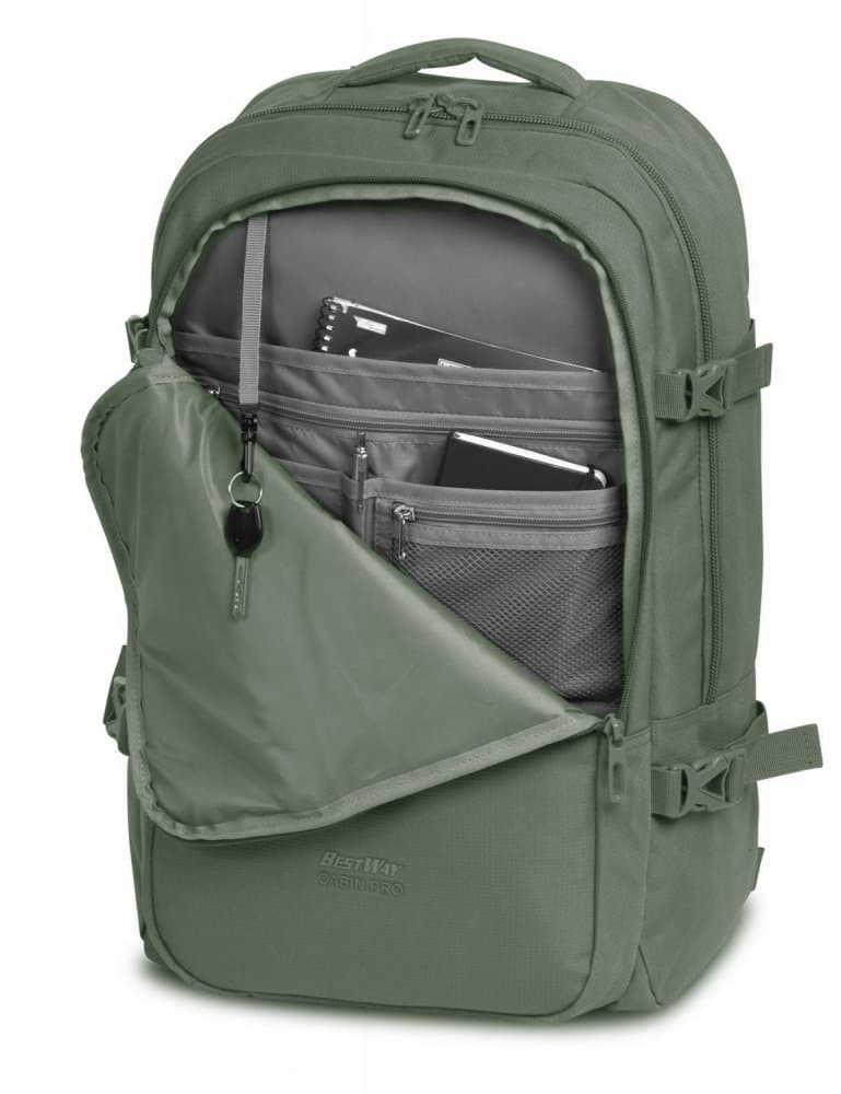 Batoh do letadla 54 x 30 x 15 cm Bestway Cabin Pro Ultimate 40325-1300 zelený 30 L 2
