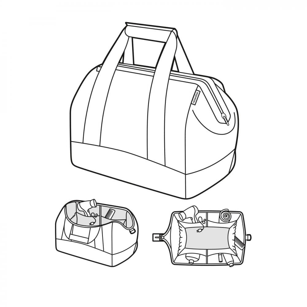 Reisenthel allrounder M twist silver 18 L 4