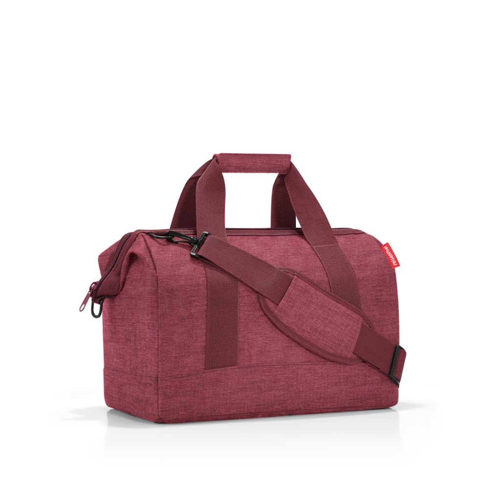 Elegantní dámská cestovní taška Reisenthel Allrounder M twist maroon MS3104 bordová 2