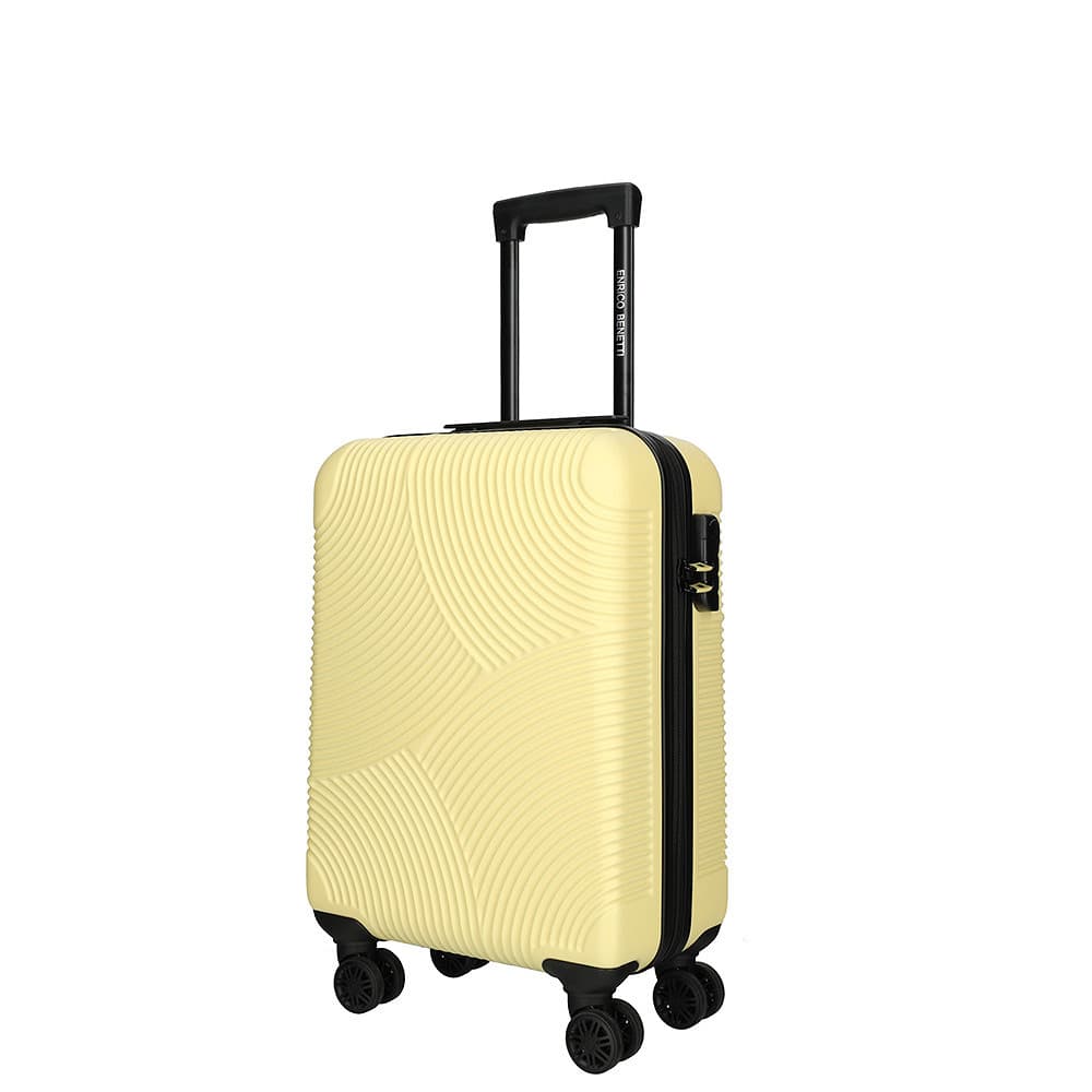 Kufr do letadla 55 cm Enrico Benetti Louisville S 39040-50-027 žlutý 3