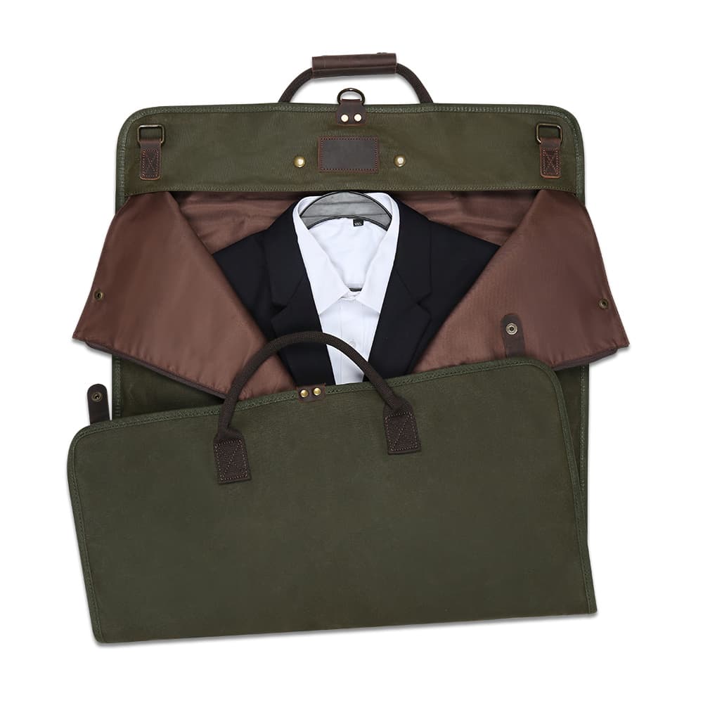 Valmio Zelená Cestovní taška Carry Travel 2in1 Zelená 4