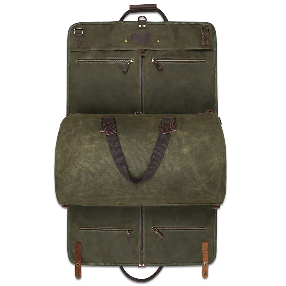 Valmio Zelená Cestovní taška Carry Travel 2in1 Zelená 5