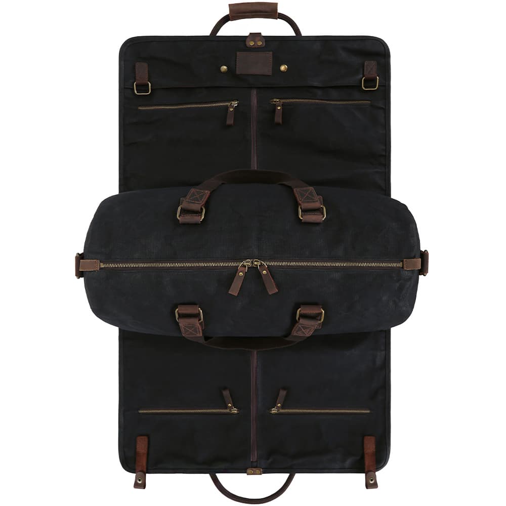 Valmio Černá Cestovní taška Carry Travel 2in1 Černá 3