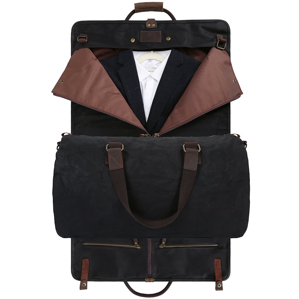 Valmio Černá Cestovní taška Carry Travel 2in1 Černá 2