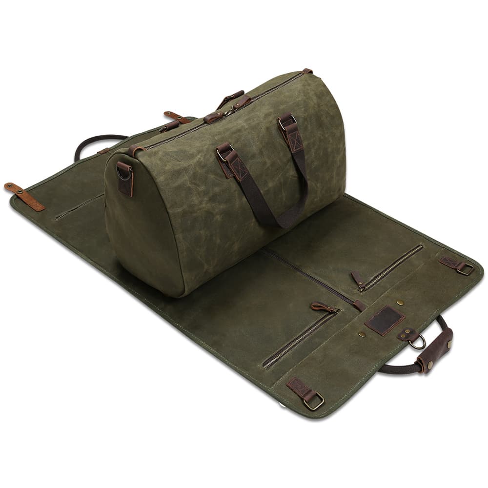 Valmio Zelená Cestovní taška Carry Travel 2in1 Zelená 2