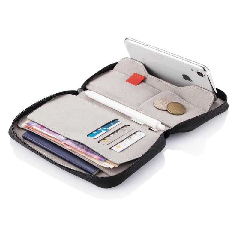 Pouzdro na pas a karty s ochranou RFID, XD Design, černé 6