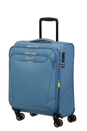 American Tourister Kufr SummerRide Spinner Expander 55/23 Cabin Coronet Blue (Water repellent)