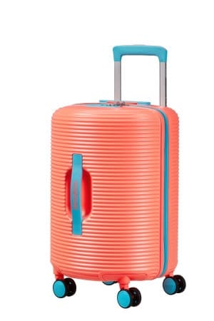 American Tourister Kufr Rollio Spinner 52/18 Cabin Coral/Blue