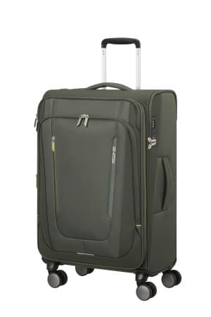 American Tourister Kufr Wanderlite Spinner 68/29 Expander Dark Khaki