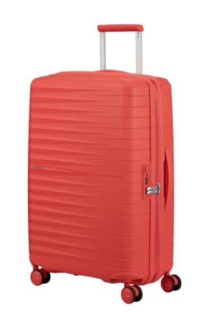 American Tourister Kufr Fastforward Spinner 68/26 Expander Sunset Coral