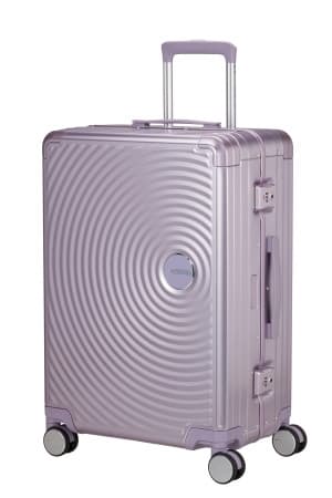 American Tourister Kufr Soundbox Alu Spinner 68/29 Stormy Lilac