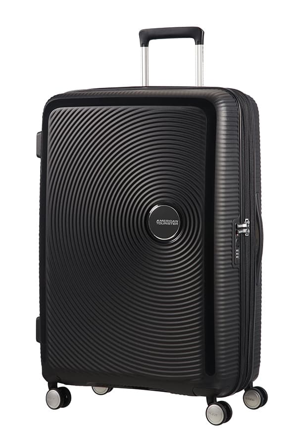 American Tourister Kufr Soundbox Spinner Expander 77/29 Bass Black