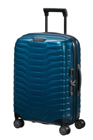 Samsonite Kufr Proxis Spinner Expander 55/20 Cabin Petrol Blue