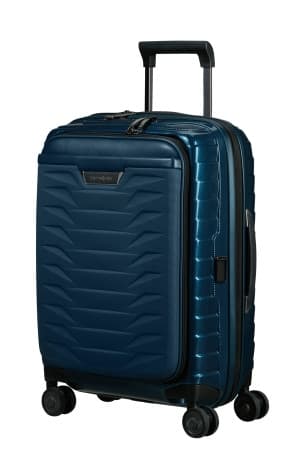 Samsonite Kufr Proxis Spinner Expander 55/20 Easy Access Cabin Petrol Blue