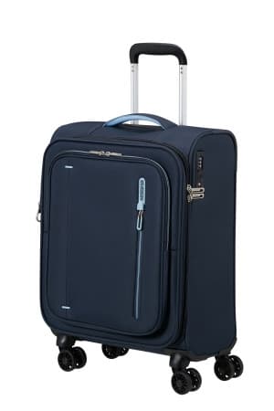 American Tourister Kufr Cloudrider Spinner 55/23 Cabin Expander Sky Navy