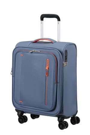 American Tourister Kufr Cloudrider Spinner 55/23 Cabin Expander Stone Blue