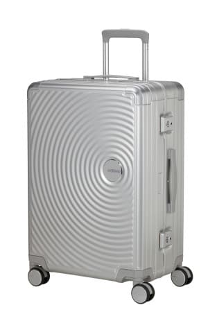American Tourister Kufr Soundbox Alu Spinner 68/29 Silver