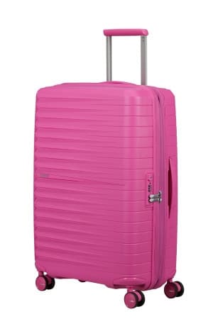 American Tourister Kufr Fastforward Spinner 68/26 Expander Electric Fuchsia