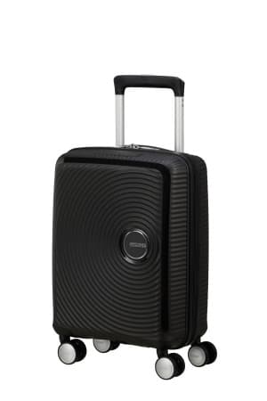 American Tourister Kufr Soundbox Mini Spinner 47/16 Cabin Bass Black