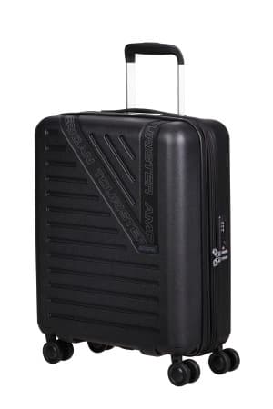 American Tourister Kufr Dynabelt Spinner 55/20 Cabin Expander Volcano Black
