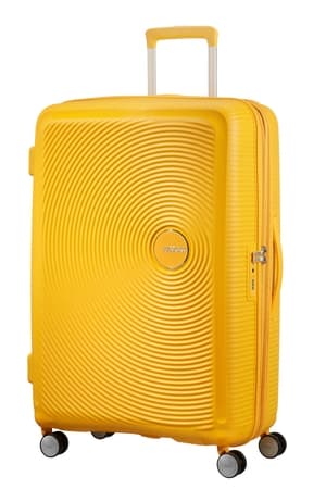 American Tourister Kufr Soundbox Spinner Expander 77/29 Golden Yellow