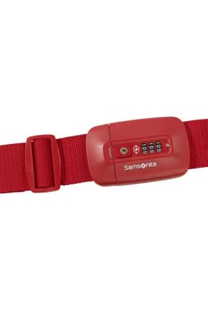 Samsonite Pás na kufr TSA TA Revolution Red