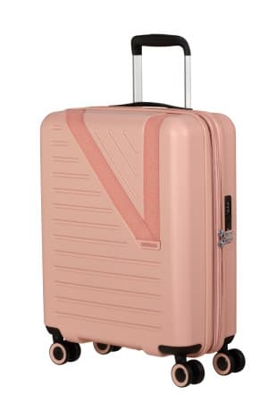 American Tourister Kufr Dynabelt Spinner 55/20 Cabin Expander Sandy Rose